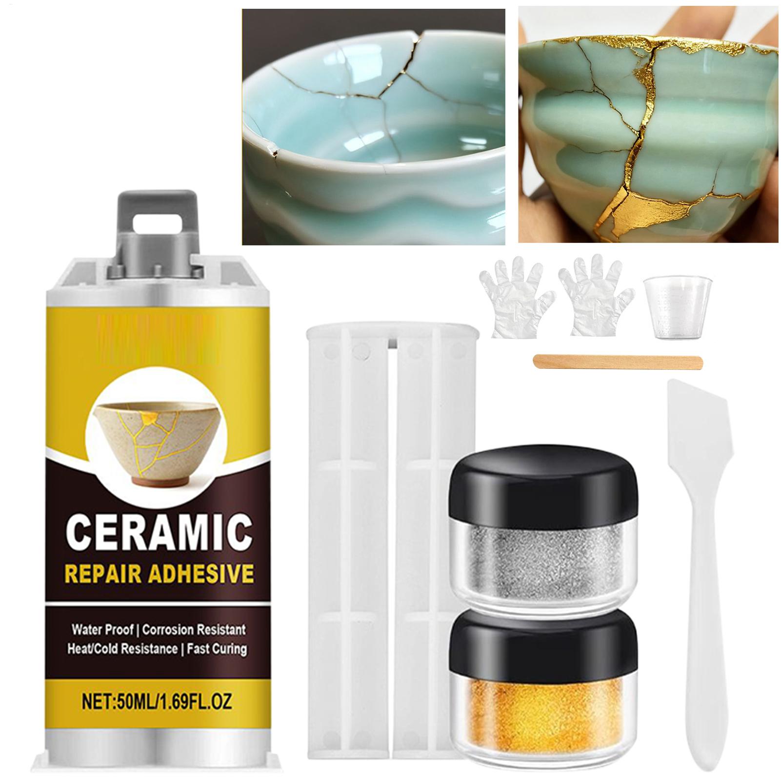 Woodworking In Japanese - Kit de réparation en céramique Kintsugi