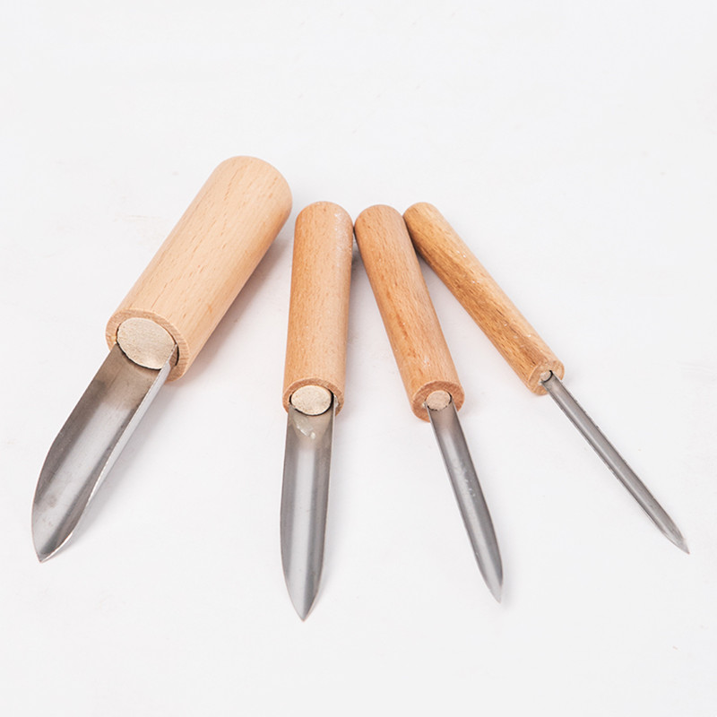 Outil de poterie perforateur 4 - Wood Chisel Set avis et prix