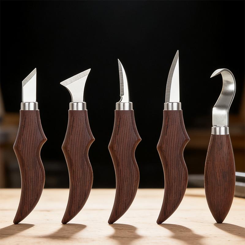 Ensemble de 5 couteaux à sculp - Wood Chisel Set avis et prix