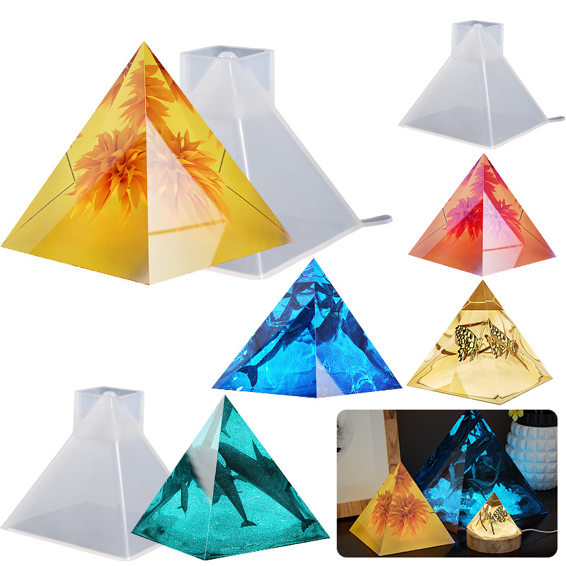 1 pièces pyramide Silicone mou - Woodworking Resin avis et prix