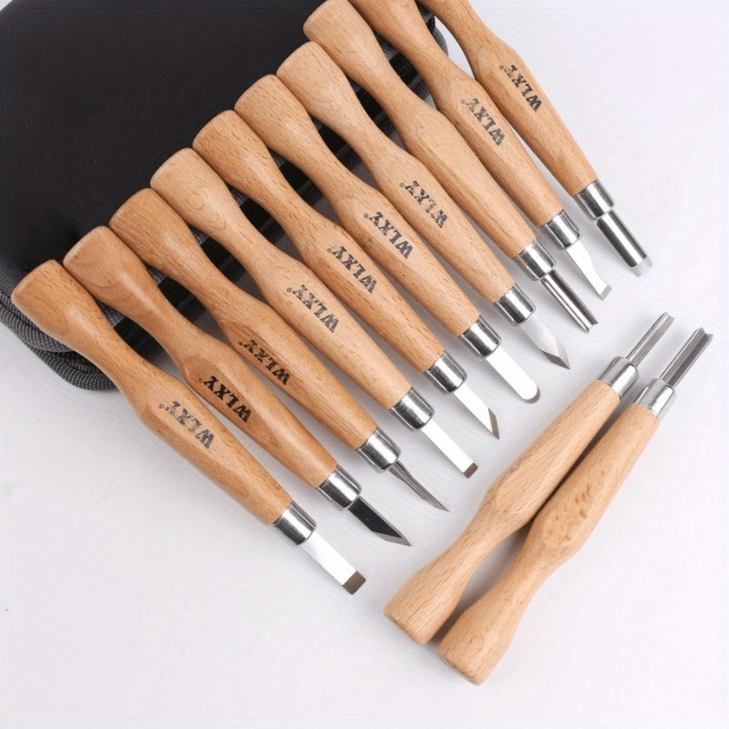 Ensemble de 12 ciseaux et cout - Wood Chisel Set avis et prix